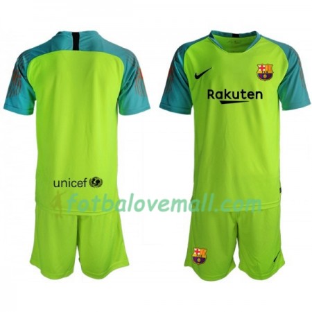 Levné FC Barcelona Brankářské Dětské Domácí Fotbalové dresy 2019/20 Krátký Rukáv